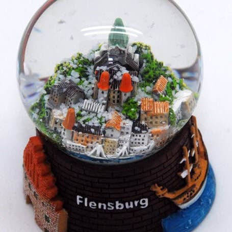 Schneekugelhaus - Wholesale Snow Globe - Souvenir Snow Globe Flensburg3