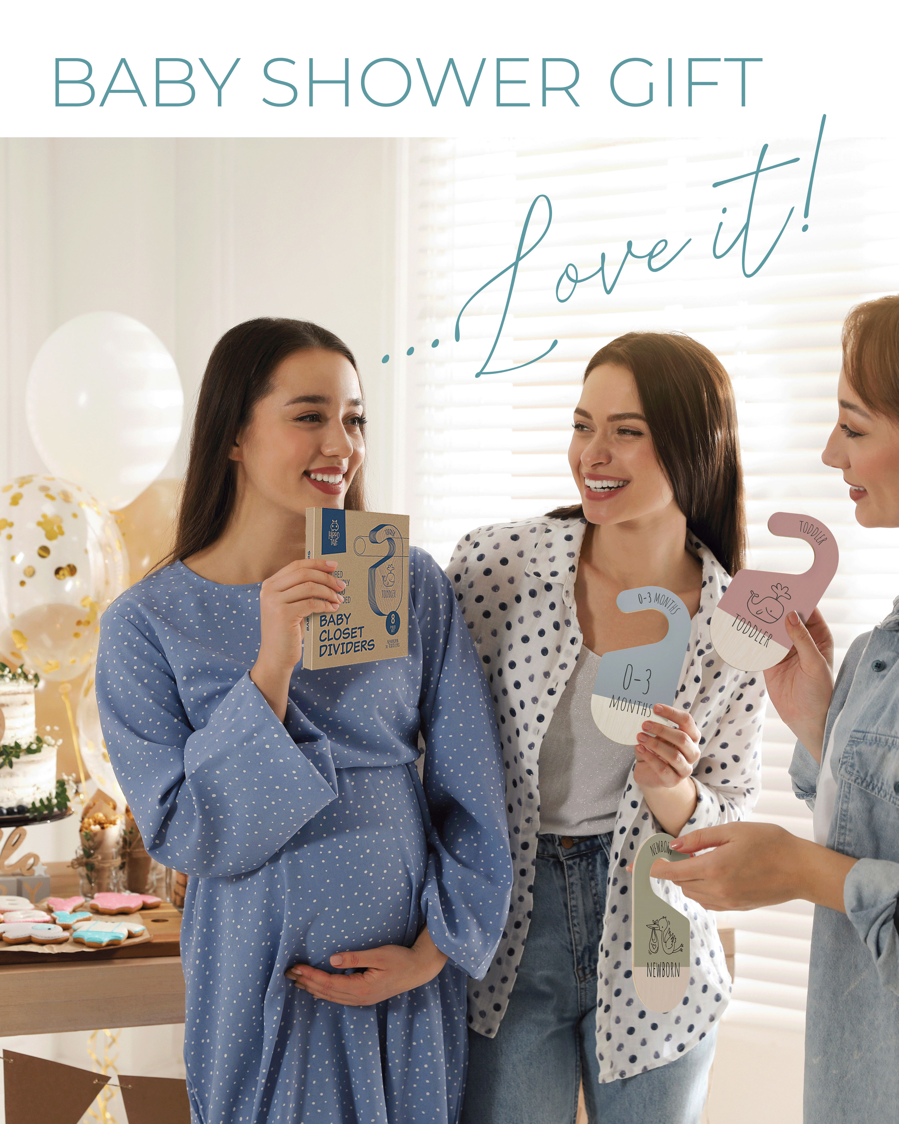 Leib Games – Cabides por atacado – Divisores de Madeira para Guarda-Roupas de Bebê, Organizadores para Armário Infantil10