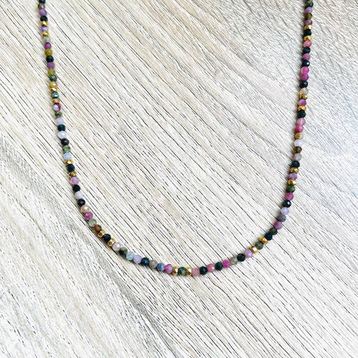 Verwandelbare Halskette in Armband Turmalin Romy für den Großhandel von YSIE