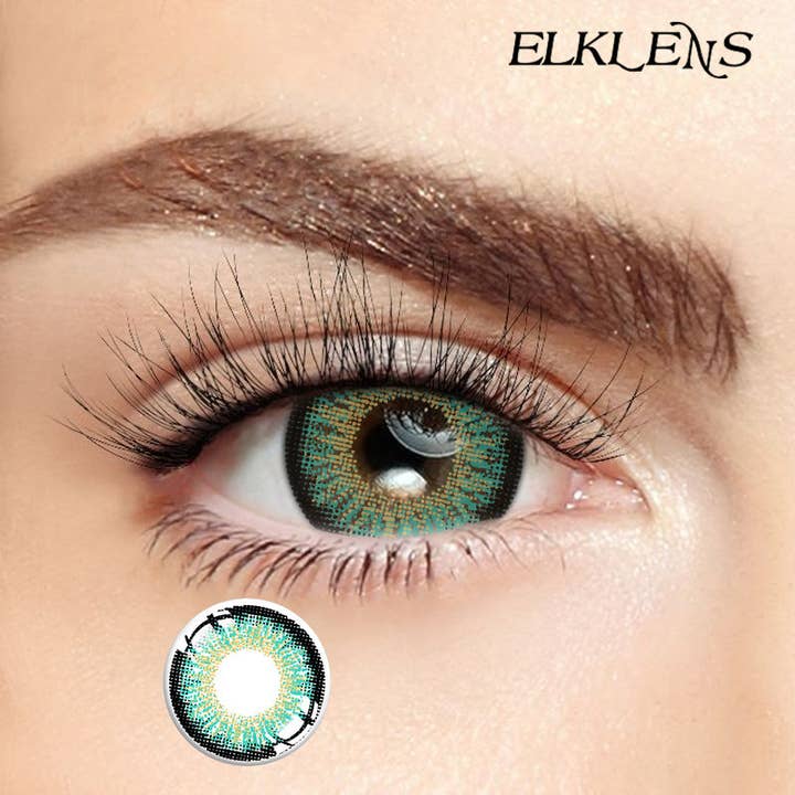 ELKLENS – Lentes de contacto por atacado – Lentes de contato coloridas ELKLENS Bonita Green