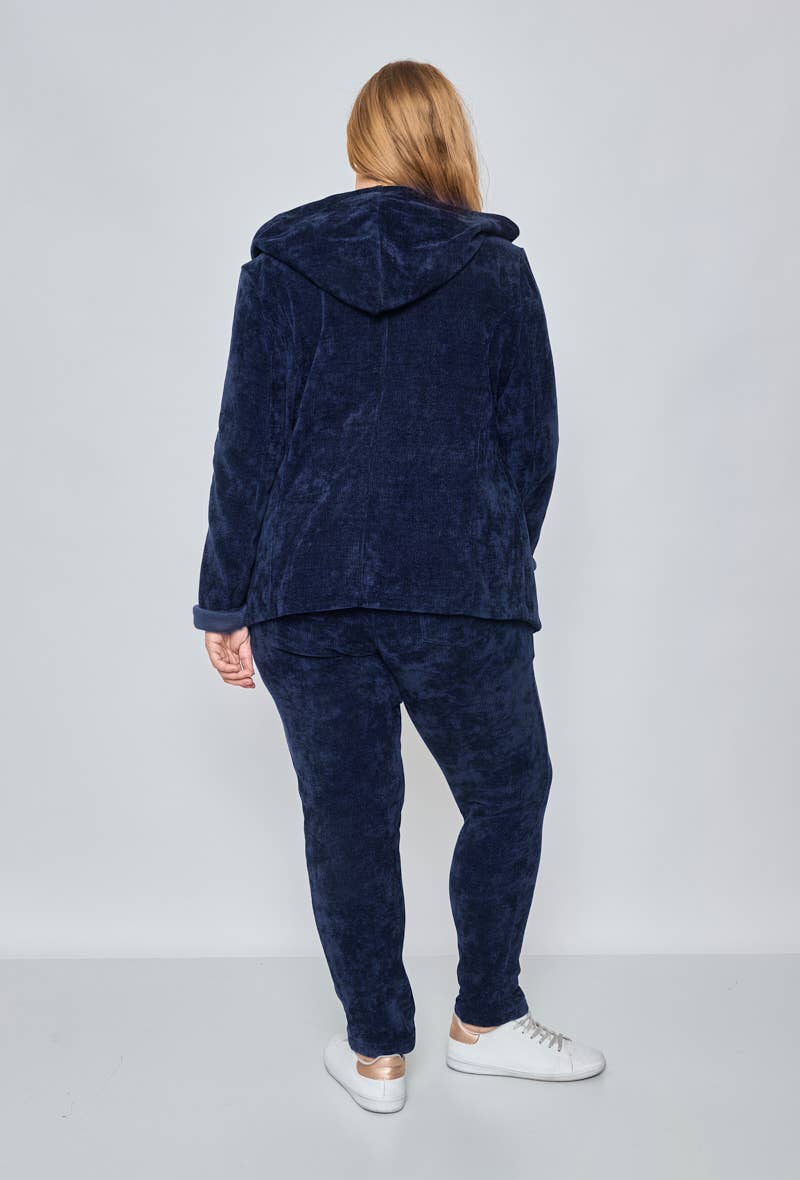 C'MELODIE – wholesale Byxor - Dam – Stora Storlekar Chic Manchestertyg Byxor4