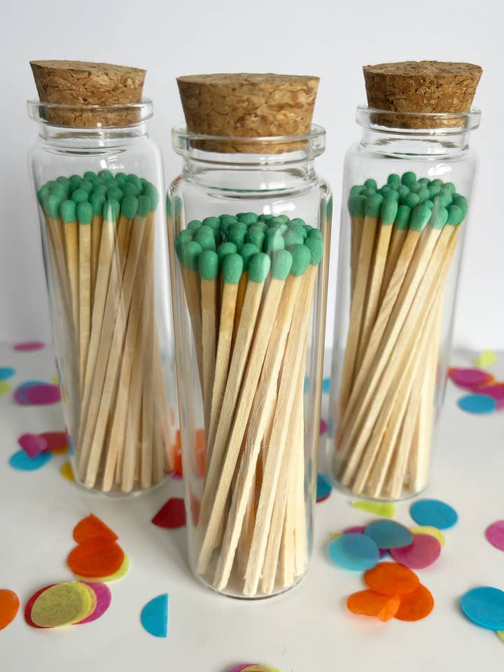 Grandes allumettes turquoises de luxe pour la vente par Chateau Bo