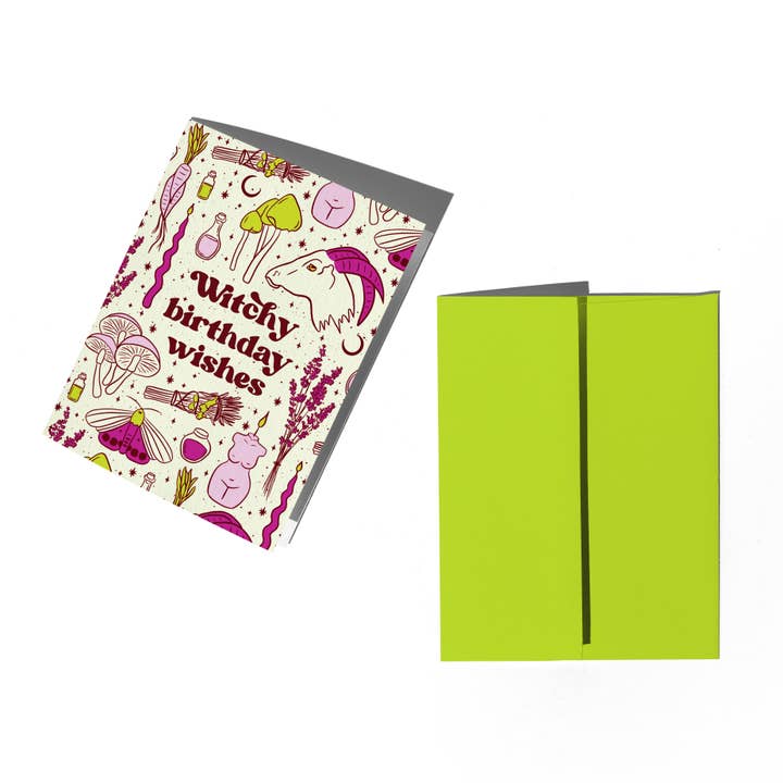 Boss Dotty Paper Co. - Wholesale Birthday Card - Witchy Birthday Card1