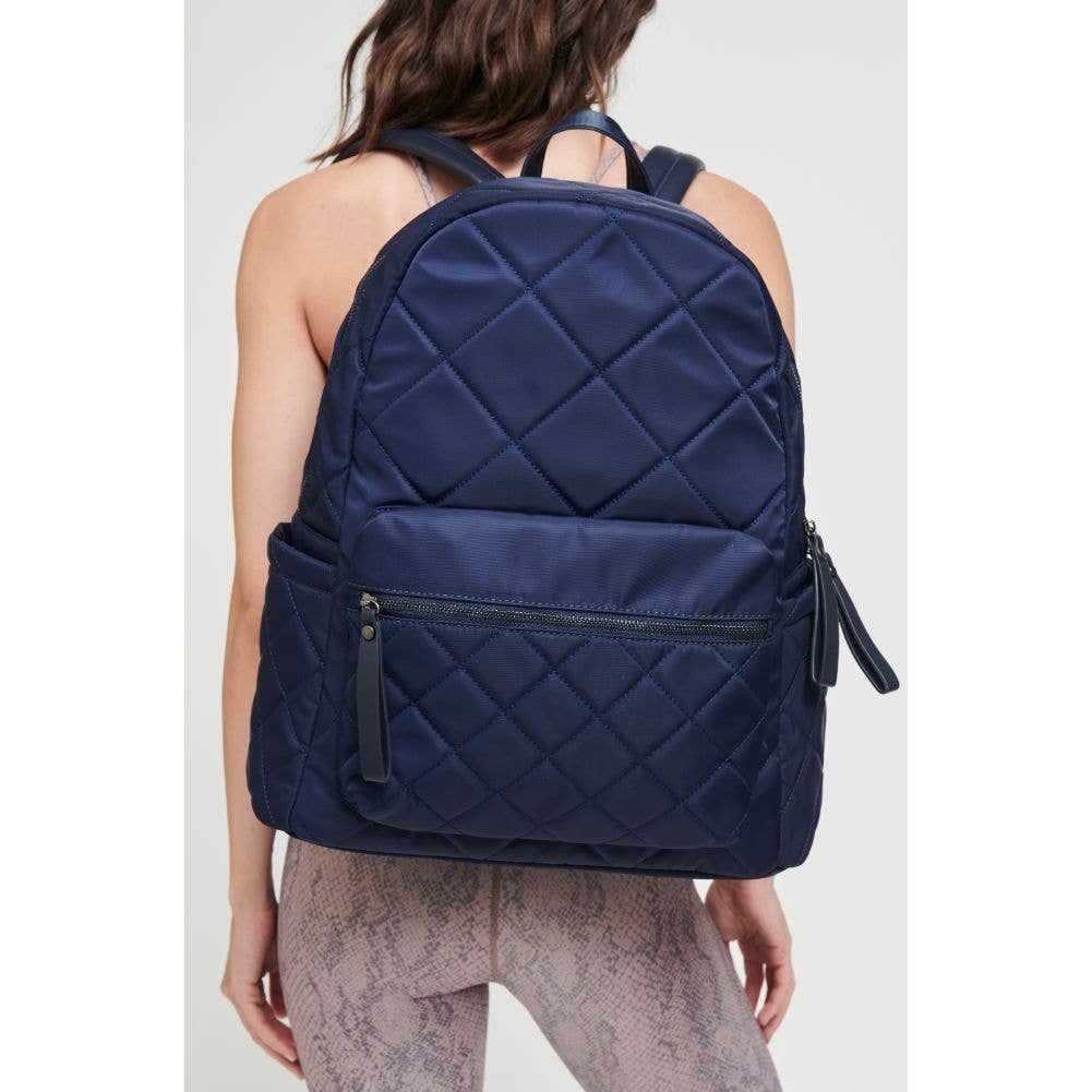 Sol and Selene - Wholesale Backpack - Women's - Motivator Large Quilted Nylon Travel Backpack24