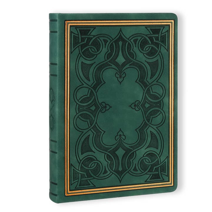 Victoria's Journals - Wholesale Notebook - Victoria's Journals Antique Vintage Diary Hard Cover (Green)