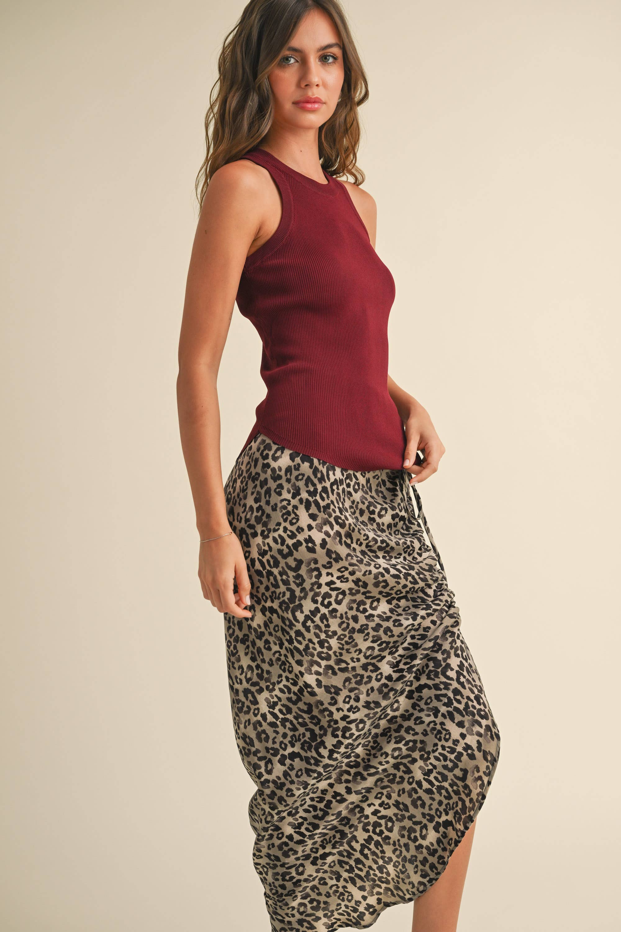 MIOU MUSE - Wholesale Tank Top - Women's - MMT1242   CLASSIC RIBBED TANK TOP31