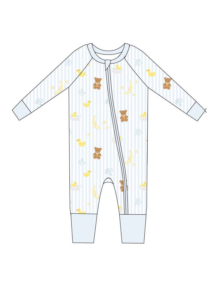 Bathtime Bubbles Zip Jam for wholesale by Toast + Jams