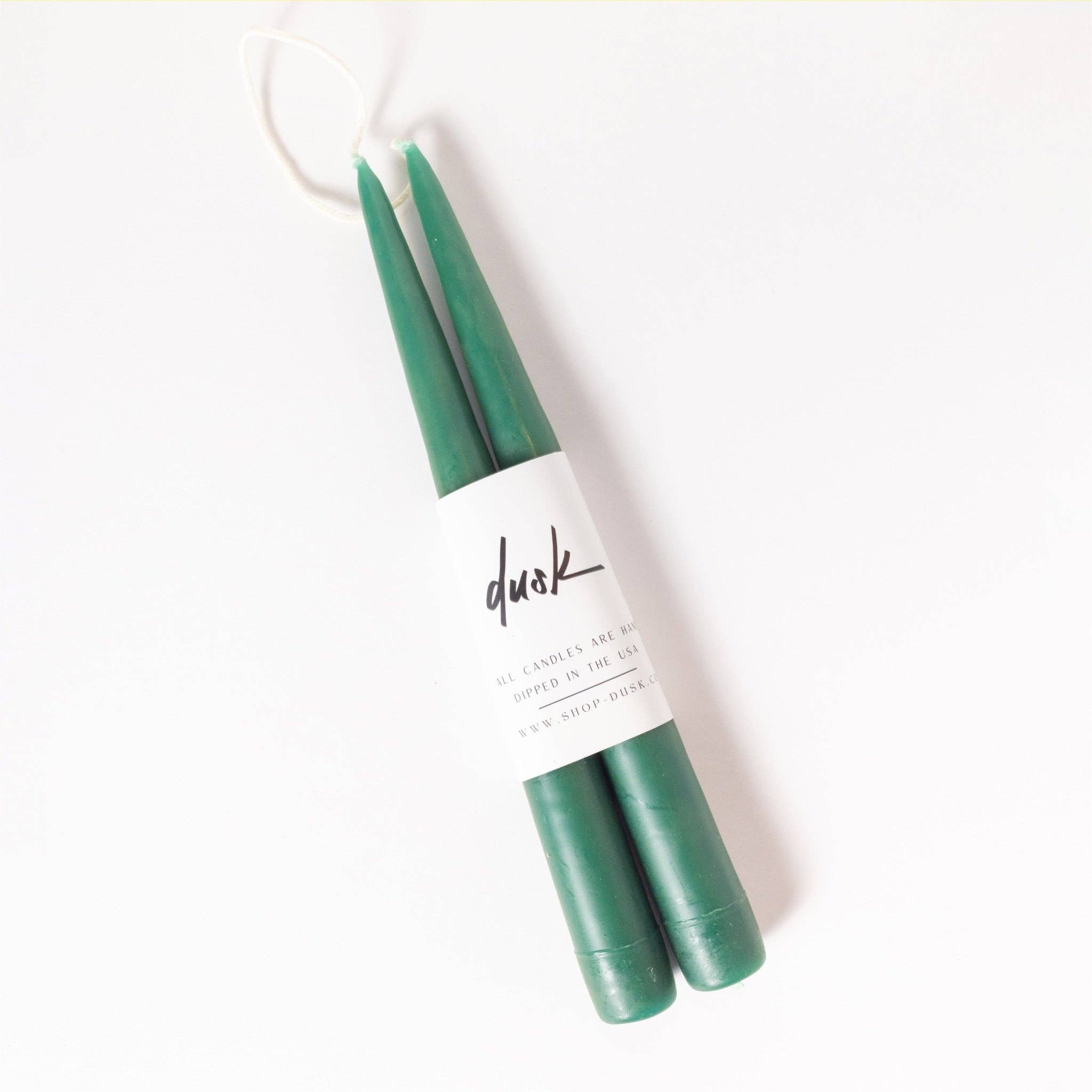 Dusk - Vente Bougies/bougeoirs coniques - Lot de bougies coniques faites à la main de 23 cm6