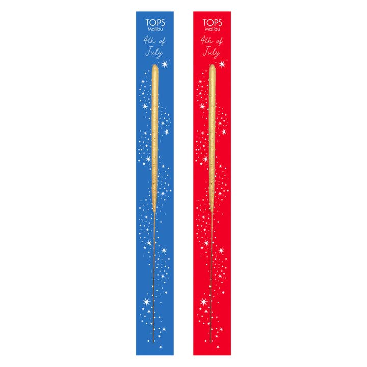 Wish Sparkler Card da 6,75" - 4 luglio - Oro - Asst Colors per la vendita all'ingrosso da parte di TOPS Malibu