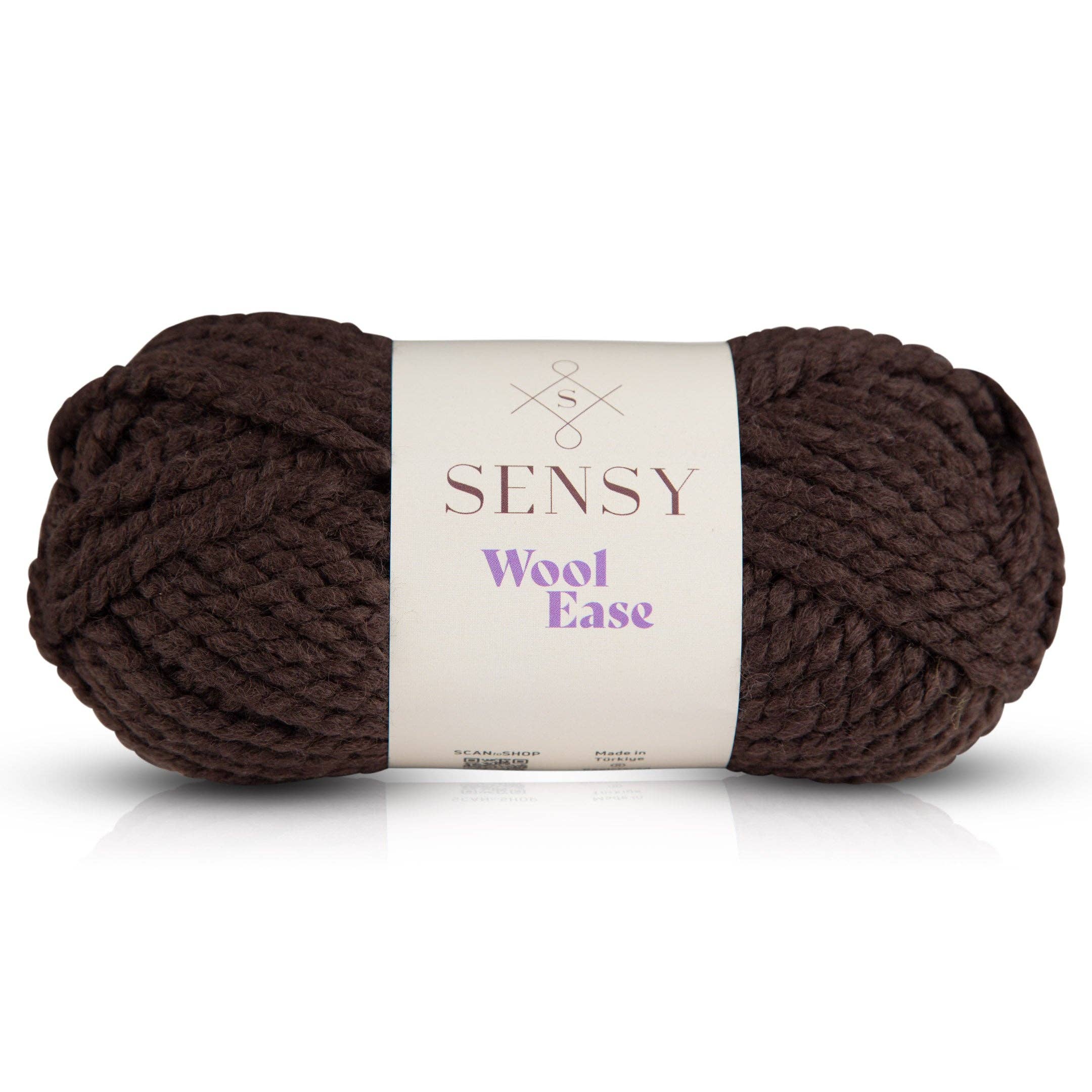 Sensy - Wholesale Yarn - Sensy Wool Ease Yarn, 3.5 oz, 66 Yards, Gauge 6 Super Bulky4