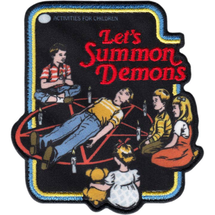 Square Deal Recordings & Supplies - Wholesale Patch - Patch - Rhodes, Steven - Let's Summon Demons - Pentagram