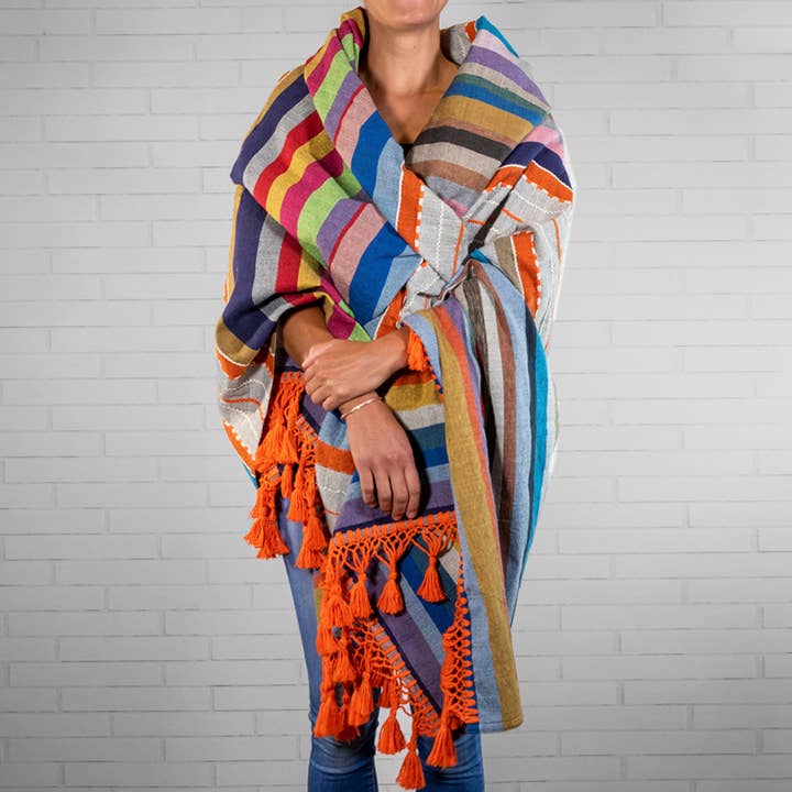 Verve Culture - Wholesale Throw Blanket - Mexican Handloomed Blankets