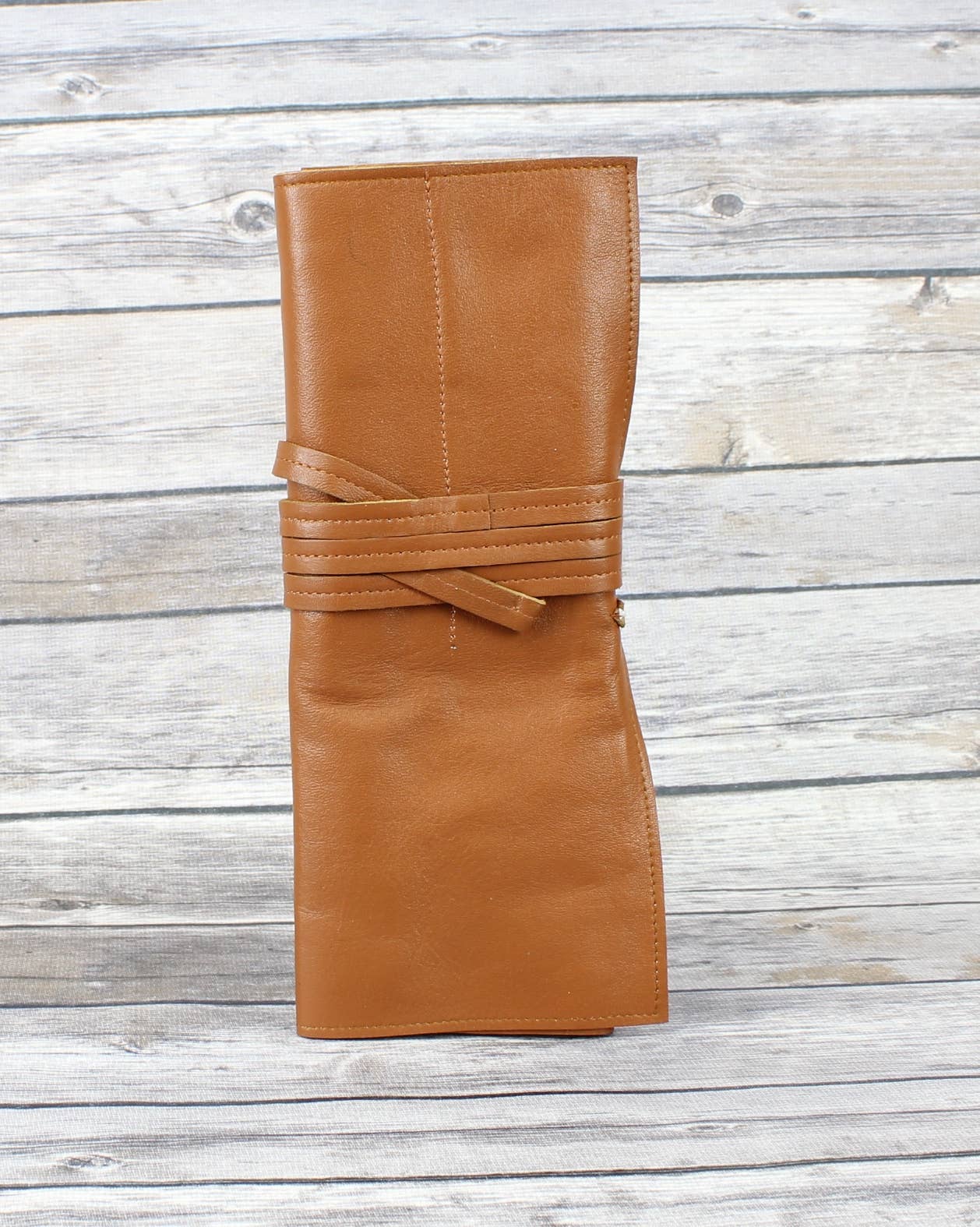 Leather Impressions Inc - Wholesale Cord Holder - Leather Roll up Cord Keeper Wrap Around Tech Case24