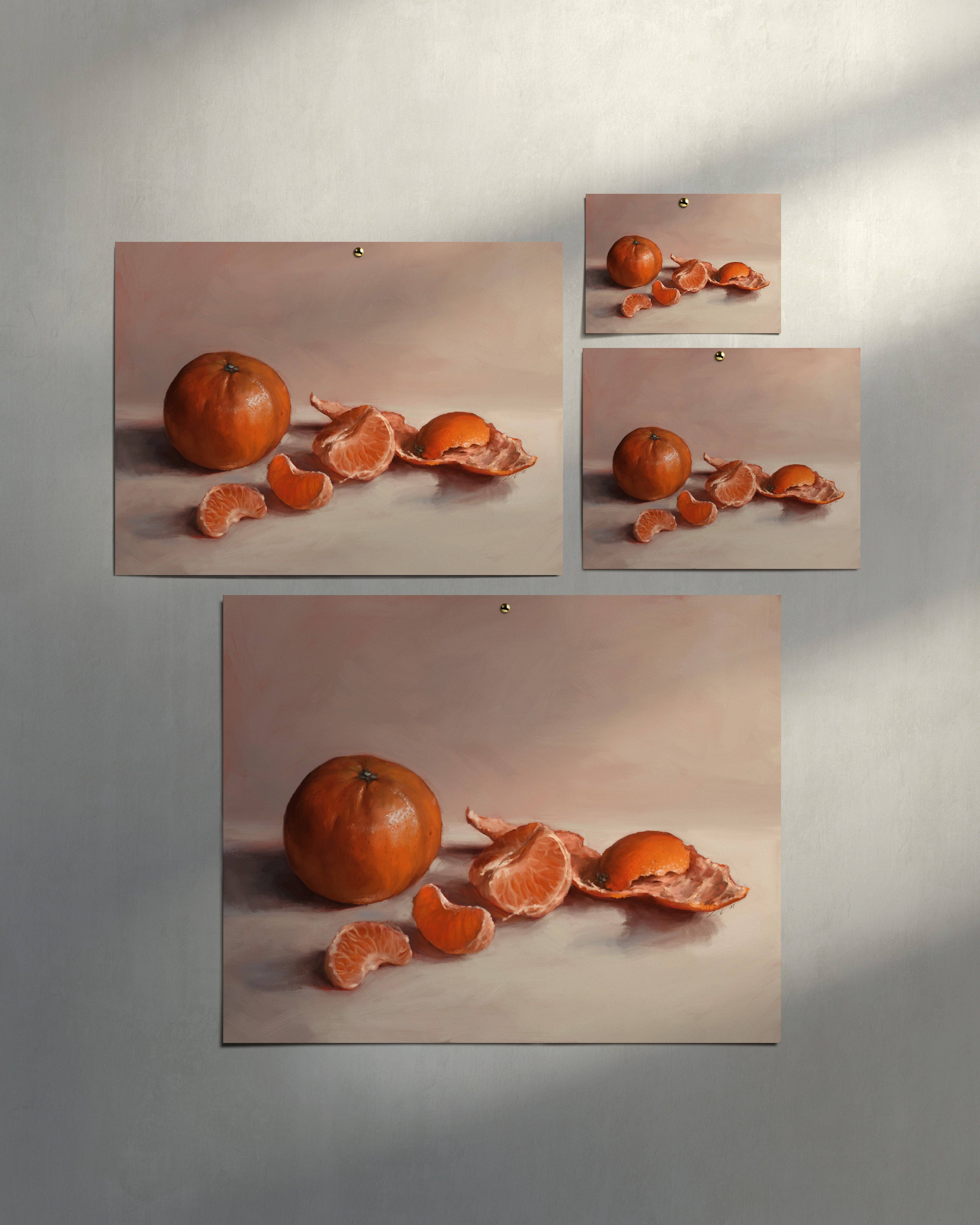 The Ugly Cat Studio - Wholesale Art Print - Clementine Still Life Art Print25
