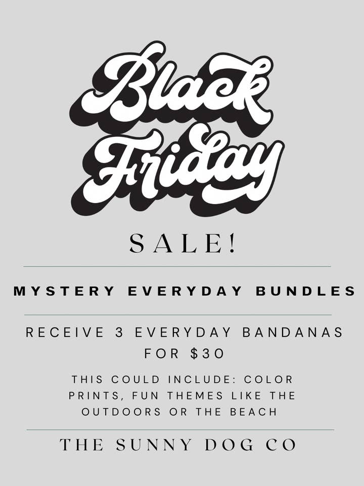 Mystery Everyday Bundle for wholesale by The Sunny Dog Co