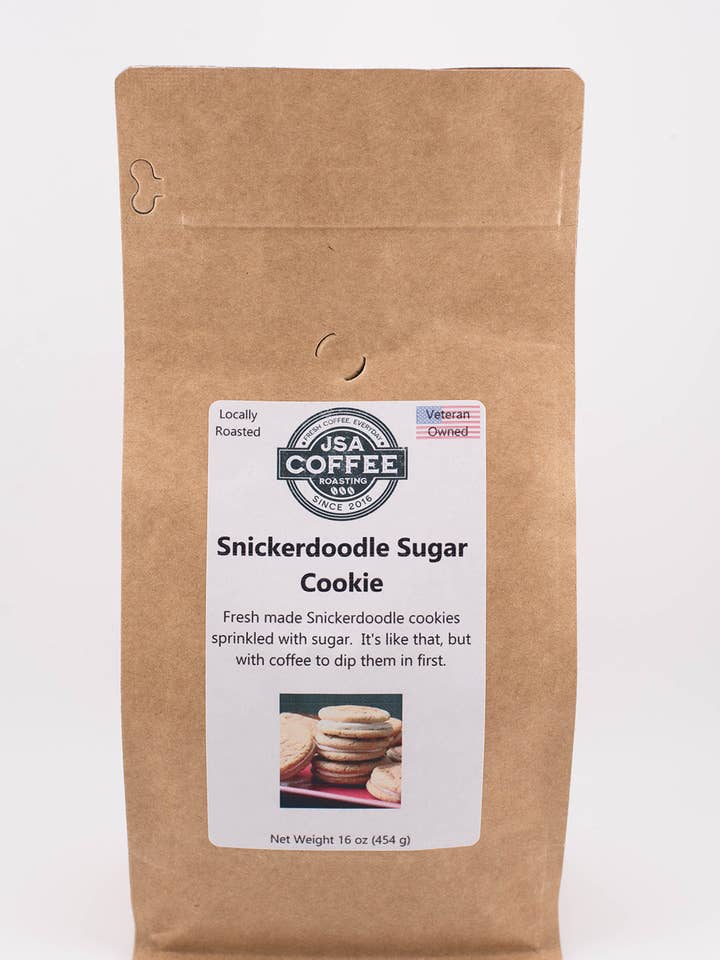 Snickerdoodle Biscuit au Sucre pour la vente par JSA Coffee Roasting LLC