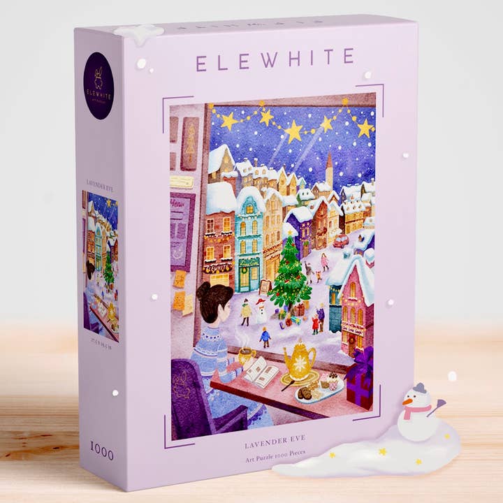 Lavender Eve Art Puzzle 1000 Pieces for Adults for wholesale by ELEWHITE