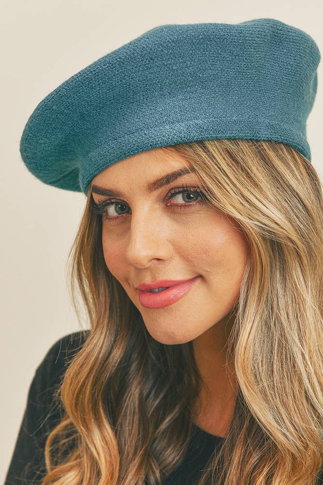 Hana – wholesale Beret – Women's – Stretchy Solid Color Beret63