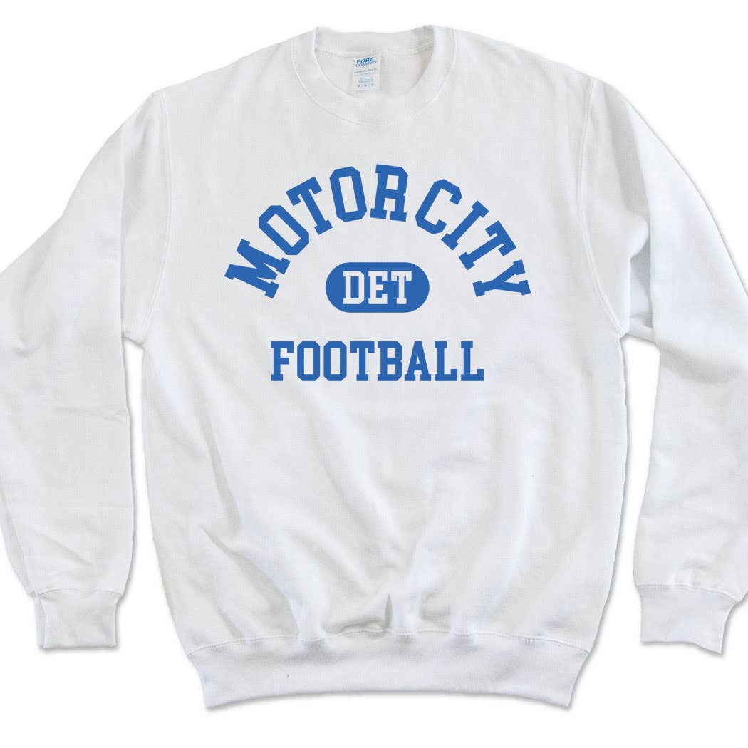 MICHIGAN VIBES - Wholesale Graphic Sweatshirt - Unisex - Motor City Football Sweatshirt 6