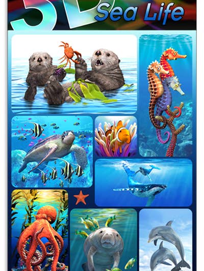 Royce 3D Stickers - Sea Life for wholesale by Artgame Ltd.