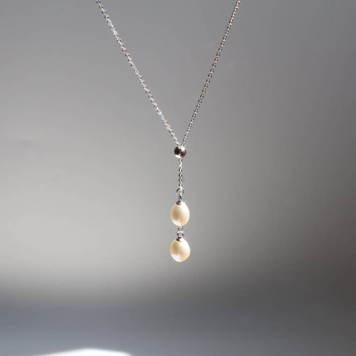 iBijoux - Wholesale Halskettinghanger - Zoetwaterparel Hanger Ketting Sterling Zilver (1N05c)9