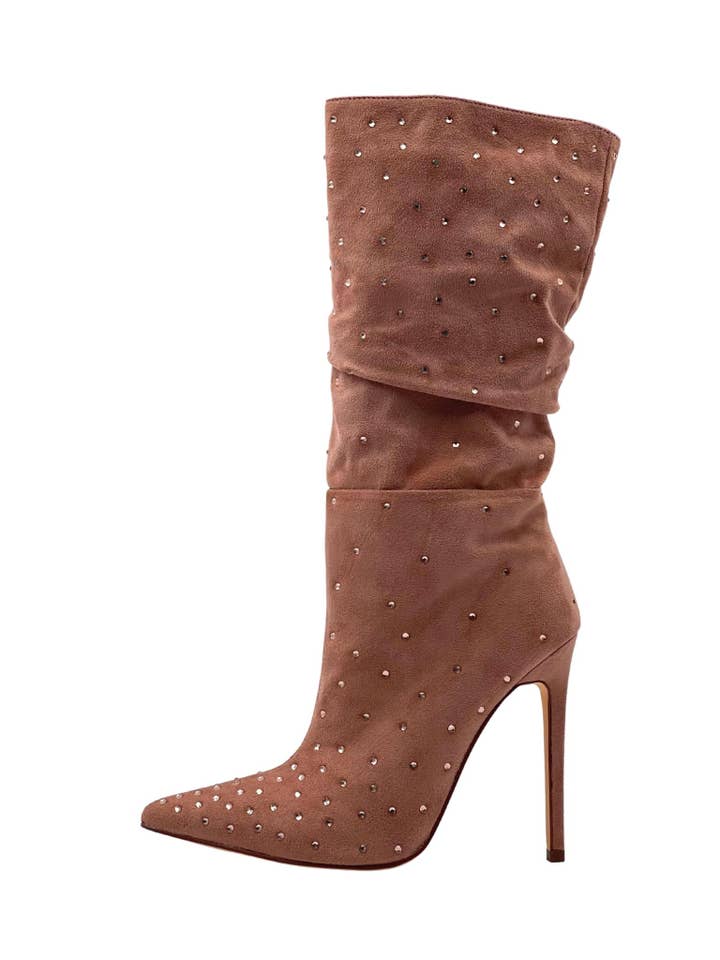 Stephan Paris - Wholesale Boots - Women's - C-270 rhinestone stiletto boots1