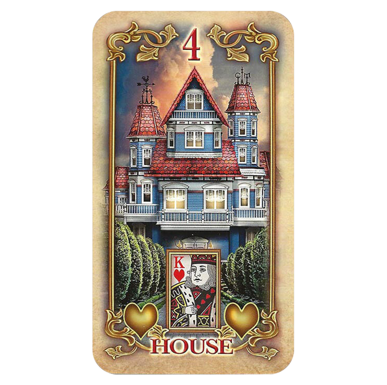 Cardshouse - Vente Cartes de tarot - Cartes Lenormand Oracle Lustrous Llewellyn3