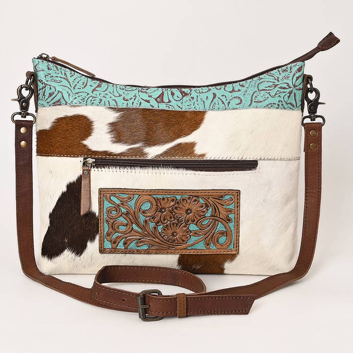 LS Western - Wholesale Crossbody Bag - Women's - KBG185 Crossbody Genuine Leather women bag western Bag