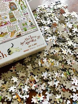 For the Love of Books - Puzzle for wholesale by Susan Branch Studios
