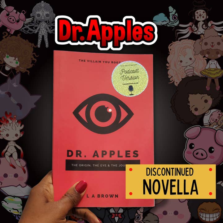 Dr. Æbler Novella Fiktive Fantasy Book- Podcast Edition- Paperback-Udgået for engroshandel hos Dr. Apples, LLC