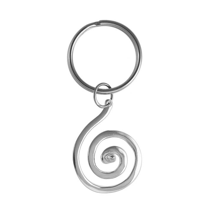 Philip Simmons Schlüsselanhänger mit längstem Lockenmuster für den Großhandel von G2 Silver