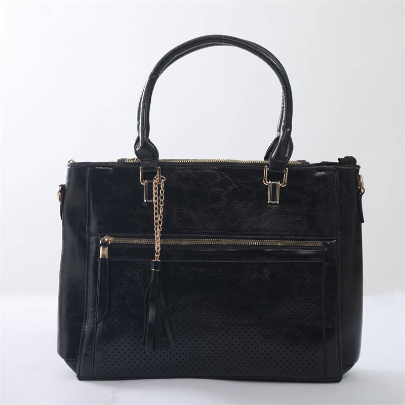 VIA FIORE - Wholesale Top Handle Bag - Women's - FAUX LEATHER FASHIONABLE SATCHEL BAG3