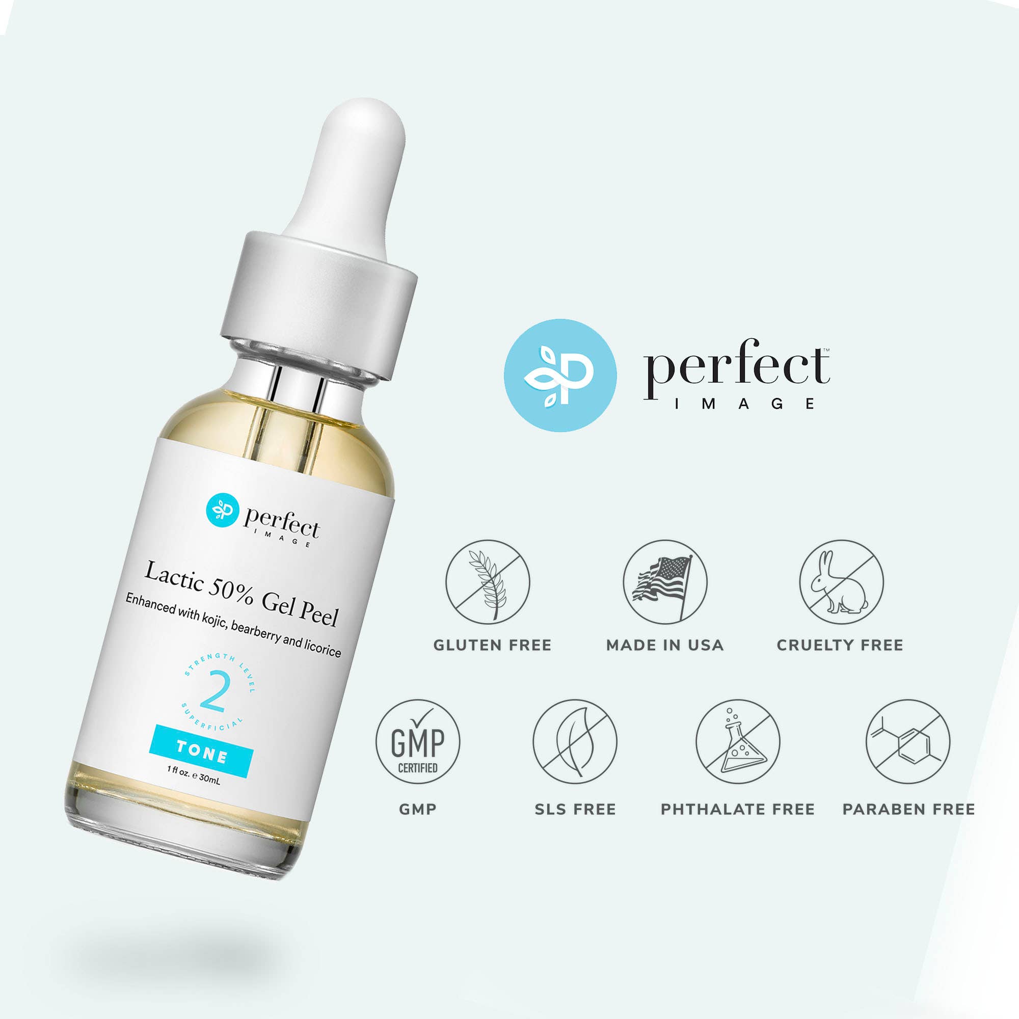 Perfect Image - Wholesale Facial Peel - Lactic 50% Gel Peel - Level 26