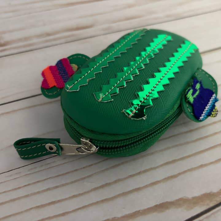 Viva Greetings – Großhandel Geldbörse – Damen – Kaktus Kawaii Kunstleder Münzbörse2