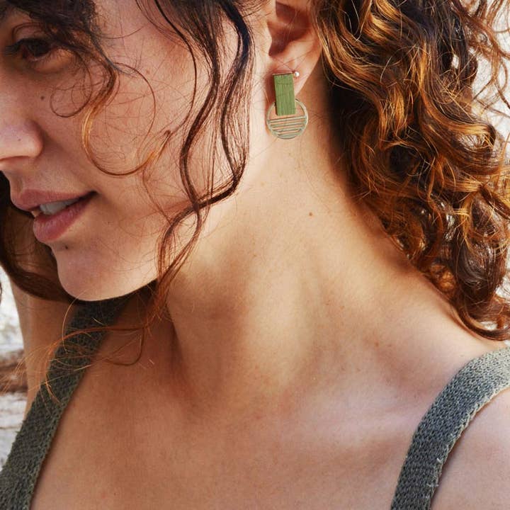 Pithy - Wholesale Stud/Post Earrings - Mare Bar Studs11