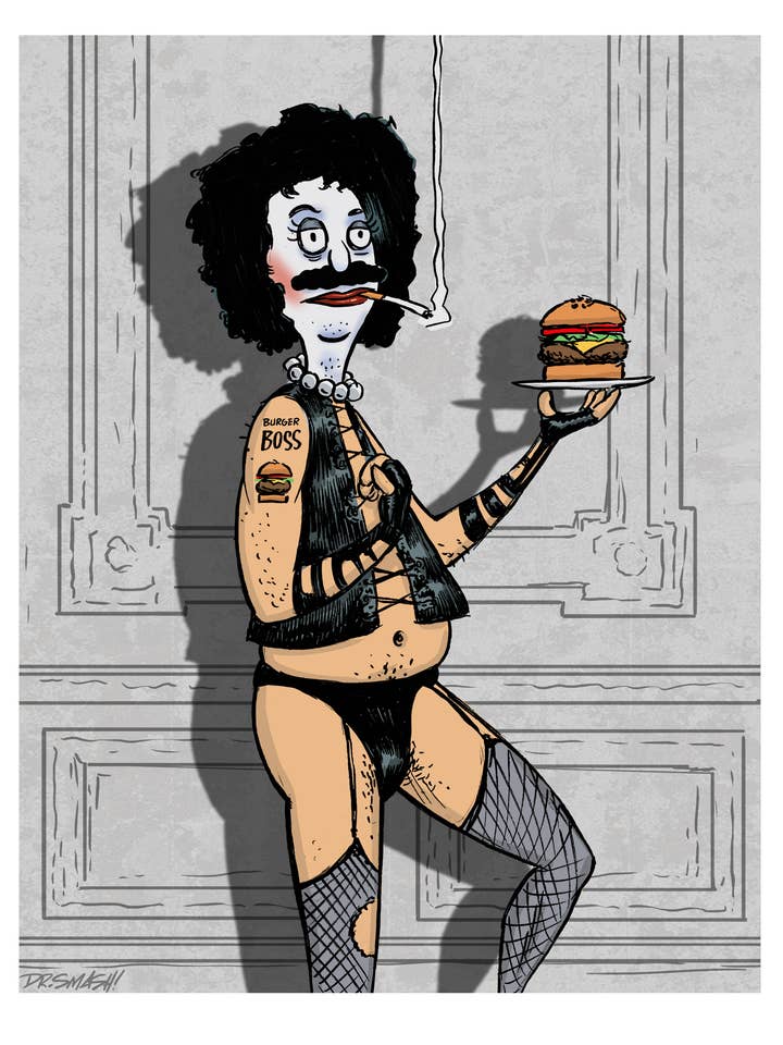 Dr. Frankenburger 8,5x11 Impression par Frank Forte pour la vente par Xeno Pop