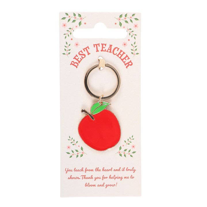 Something Different Wholesale - Wholesale Keychain - Unisex - Best Teacher Apple Keyring