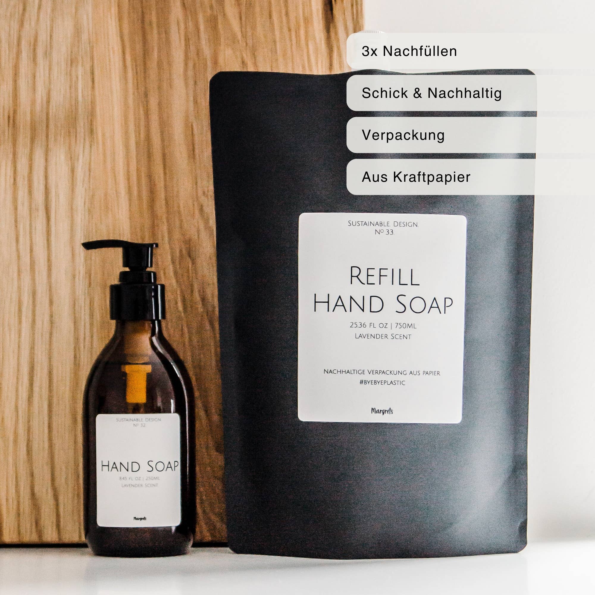 nordesign - Wholesale Hand Soap/Wash - Refill hand soap lavender (refill pack hand soap 750 ml)1