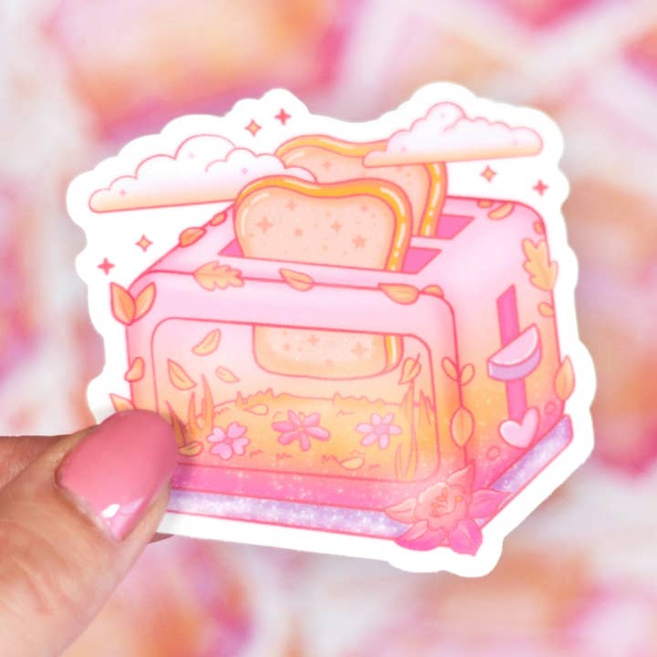 Toaster Sticker for wholesale by Unicorn Eclipse