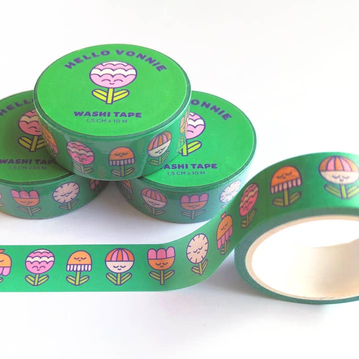 Blomma Washi-tejp för wholesale av hello vonnie