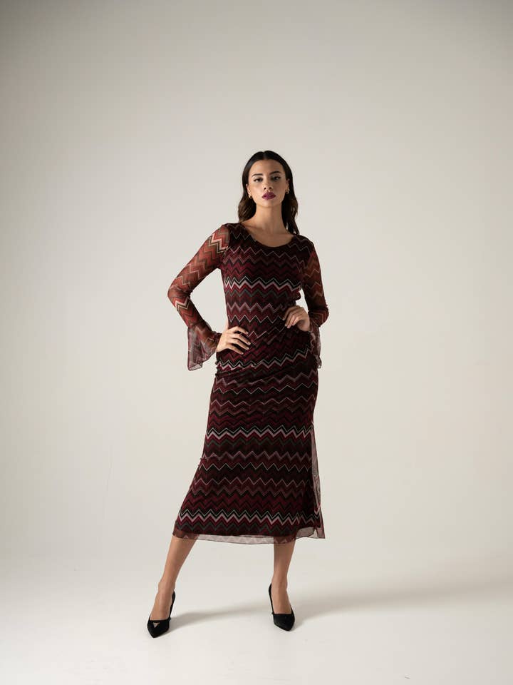 Mermaid Evening Dress – Stretch with Open Back for wholesale by lucas giordani