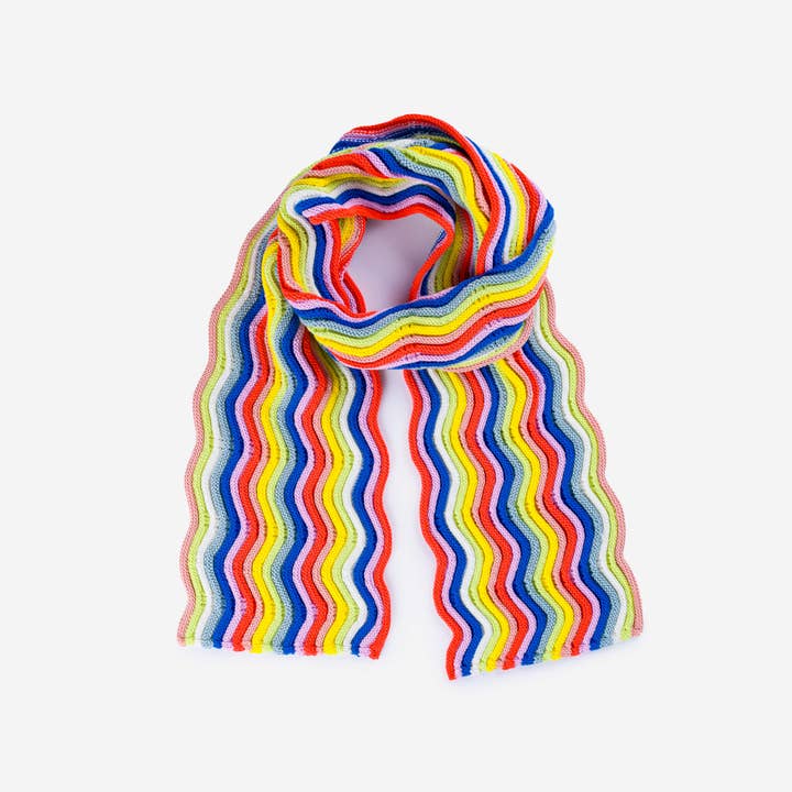 VERLOOP | knits - Wholesale Scarf - Women's - Circus Squiggle Scarf