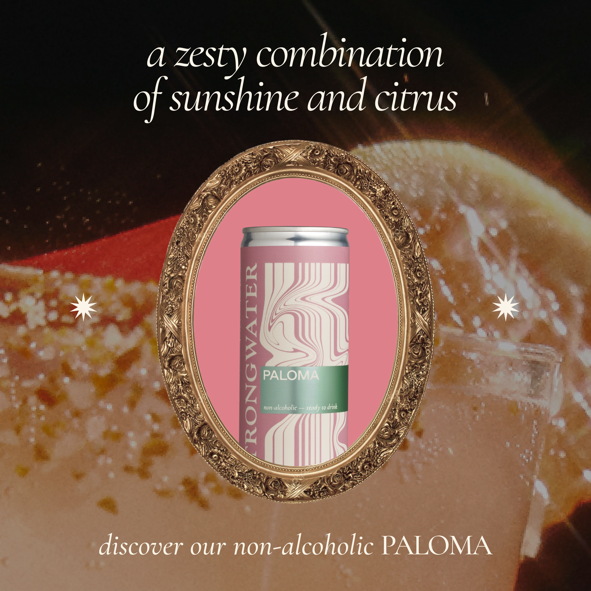 Strongwater – wholesale Non-alcoholic aperitif/mocktail – Sparkling NA Paloma Mocktail2