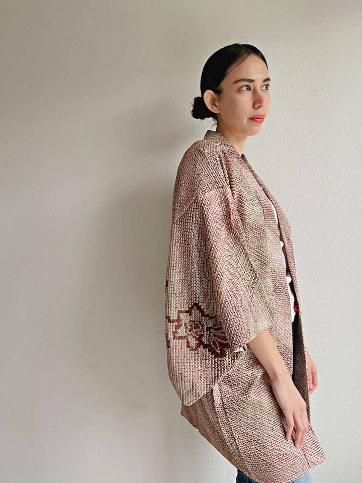 Giacca Kimono Haori Yūhomura per la vendita all'ingrosso da parte di KimonoZen