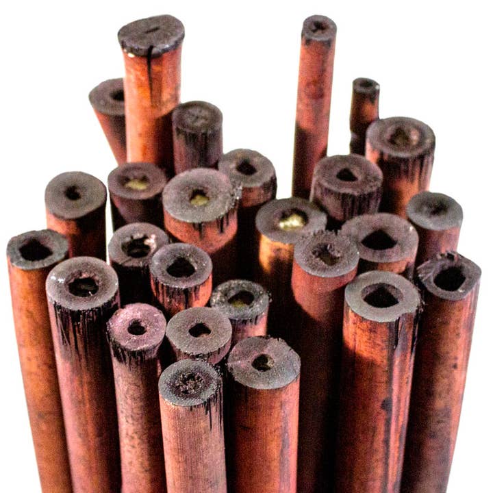 SuperMoss - Wholesale Garden/Lawn Stake - Bamboo Plant Stakes 24in 25 Pack3