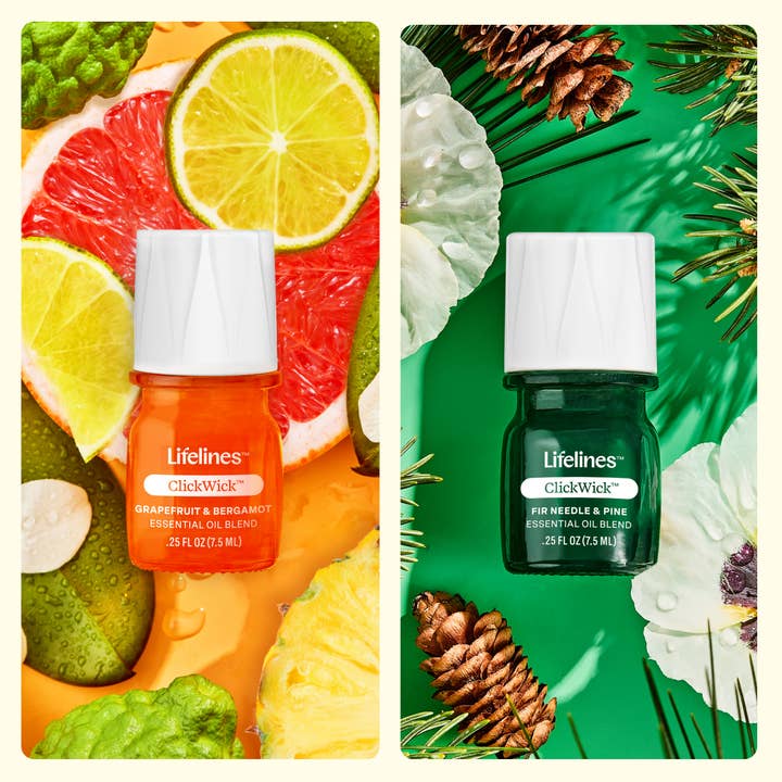 Lifelines - Wholesale Essential Oil - Essential Oil Blends ClickWickâ„¢ Refills 4-pk Discovery Set
