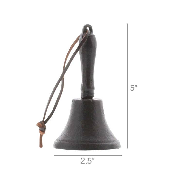 HomArt - Wholesale Bell - Dinner Bell - Cast Iron - Black