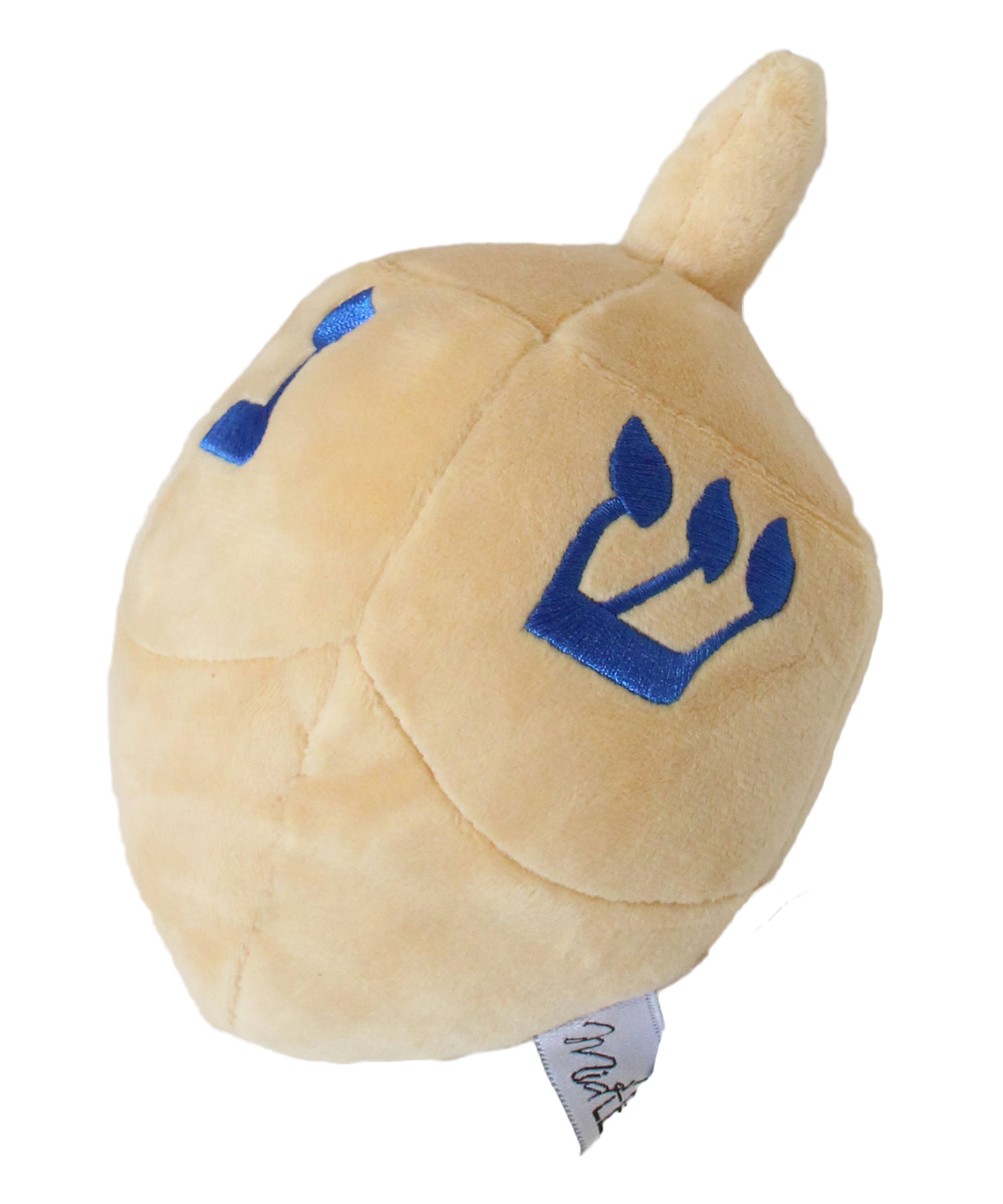Midlee Designs - Wholesale Pet Plush Toy - Dog - Midlee Dreidel Hanukkah Dog Toy
