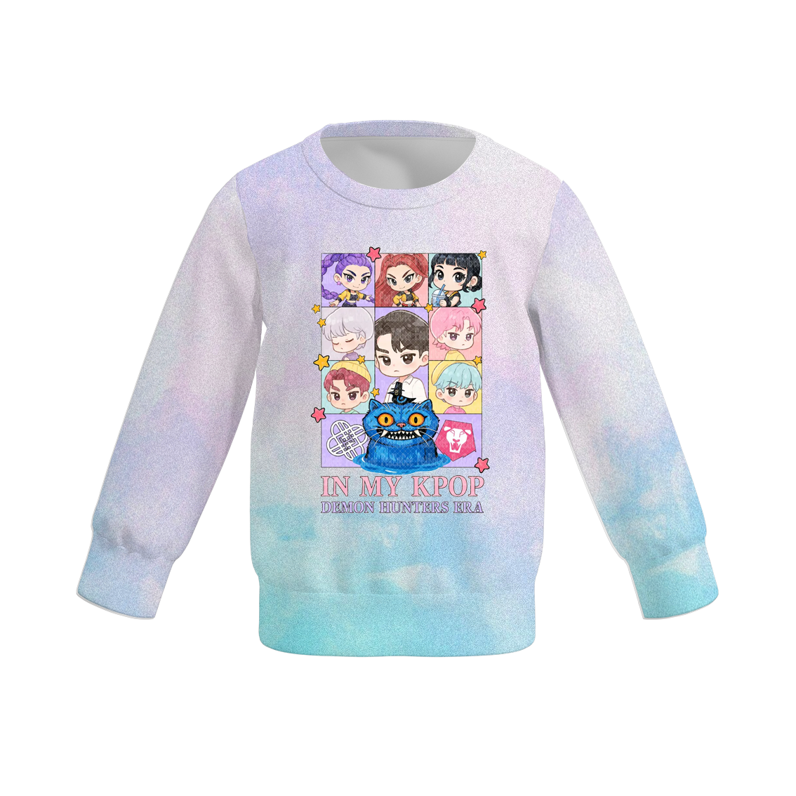 Little Trendy - Wholesale Sweatshirt - Kids - KDH K-pop inspired printed sweatshirt for girls6