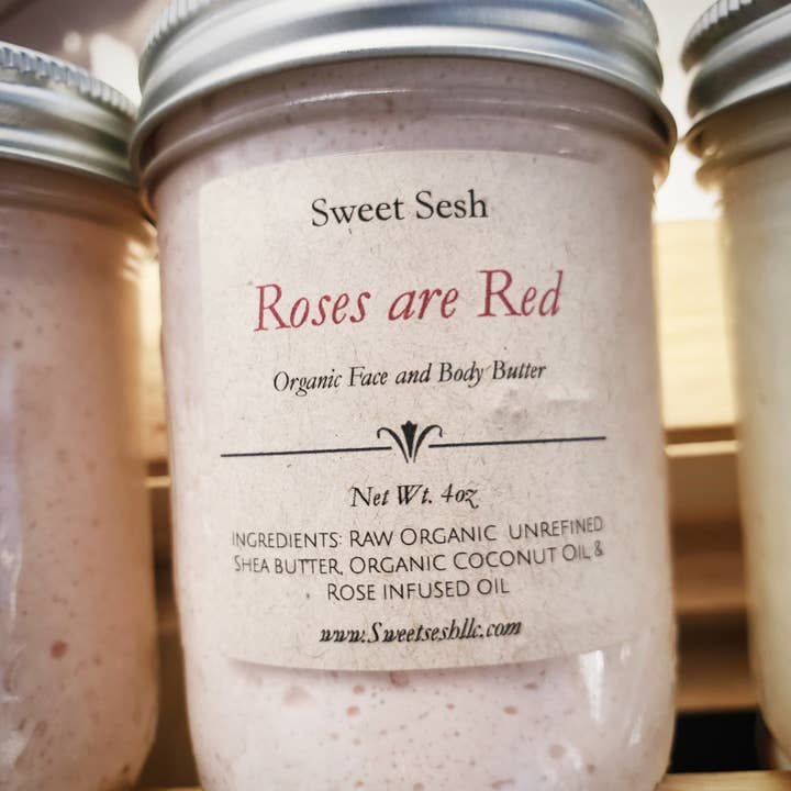 Roses Are Red Body Butter for wholesale by Sweet Sesh